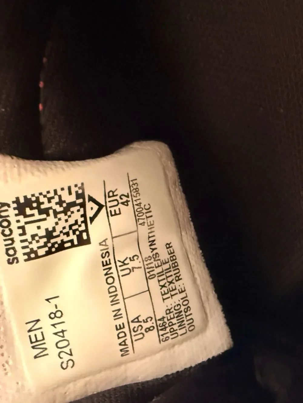 Men’s running shoes